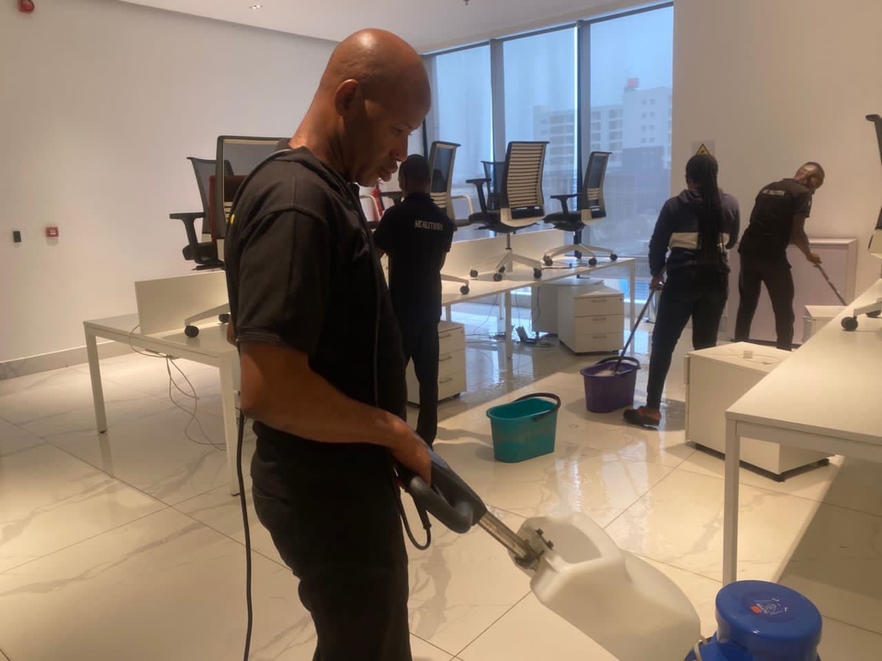 Professional janitorial cleaning supplies and equipment for commercial use